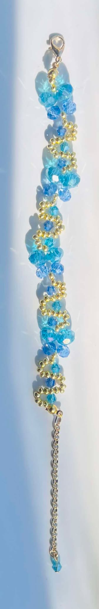 Gold Beaded Butterfly Bracelets