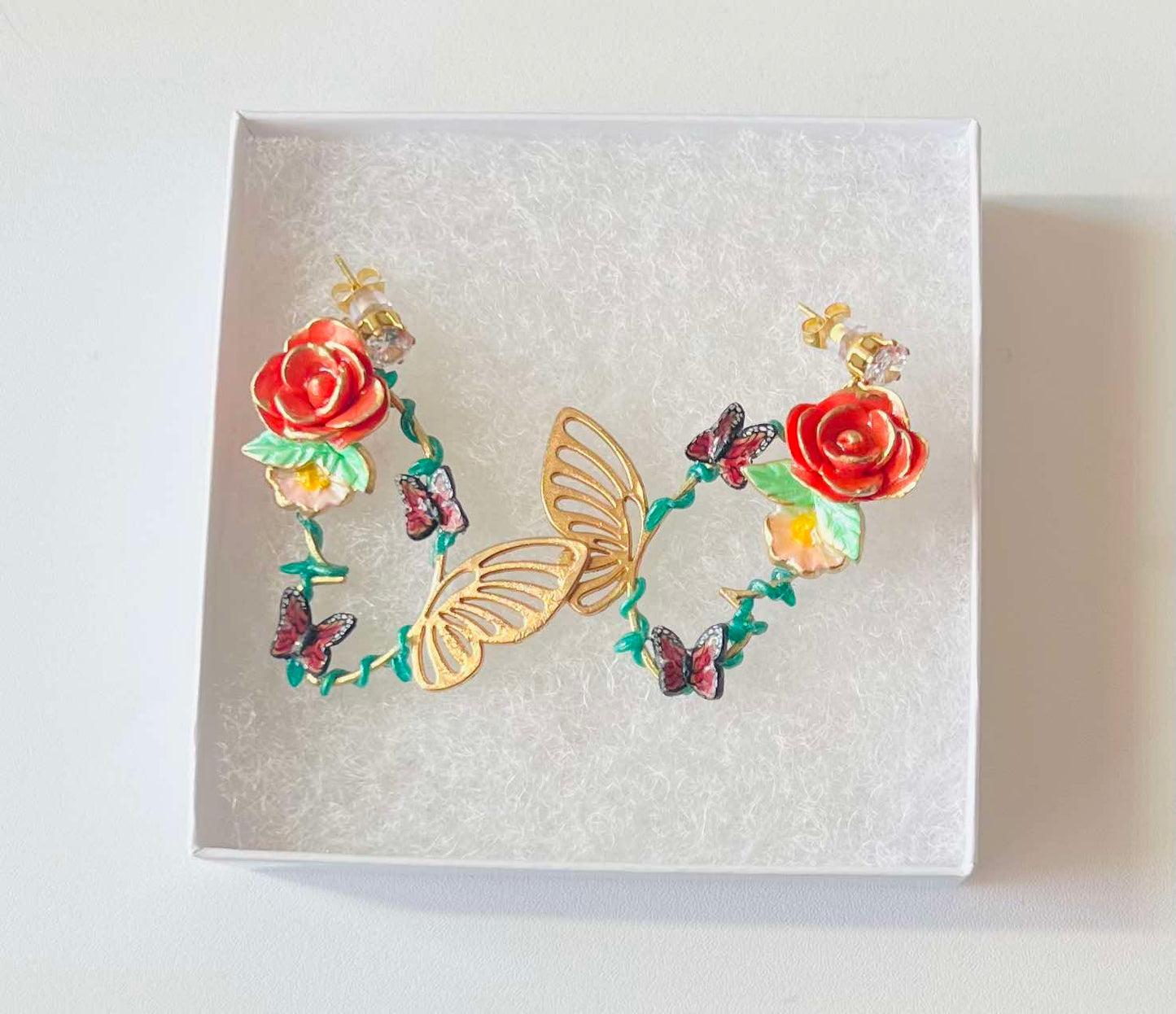 Golden Rose Butterflies