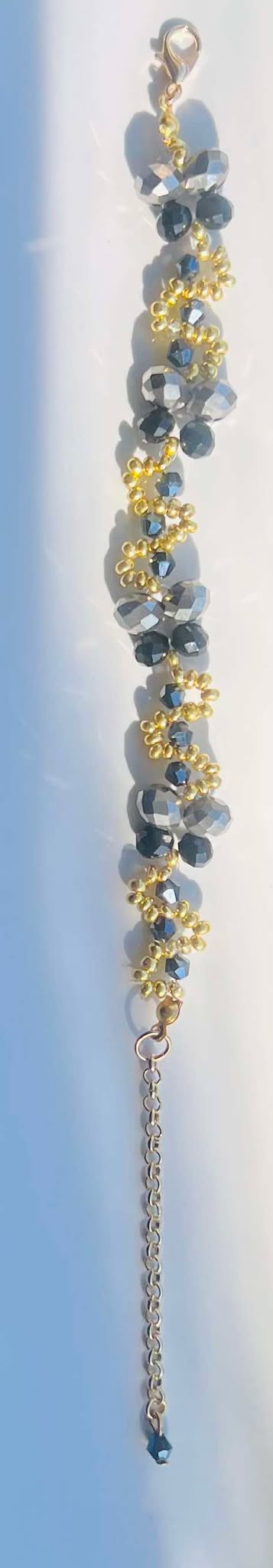 Gold Beaded Butterfly Bracelets