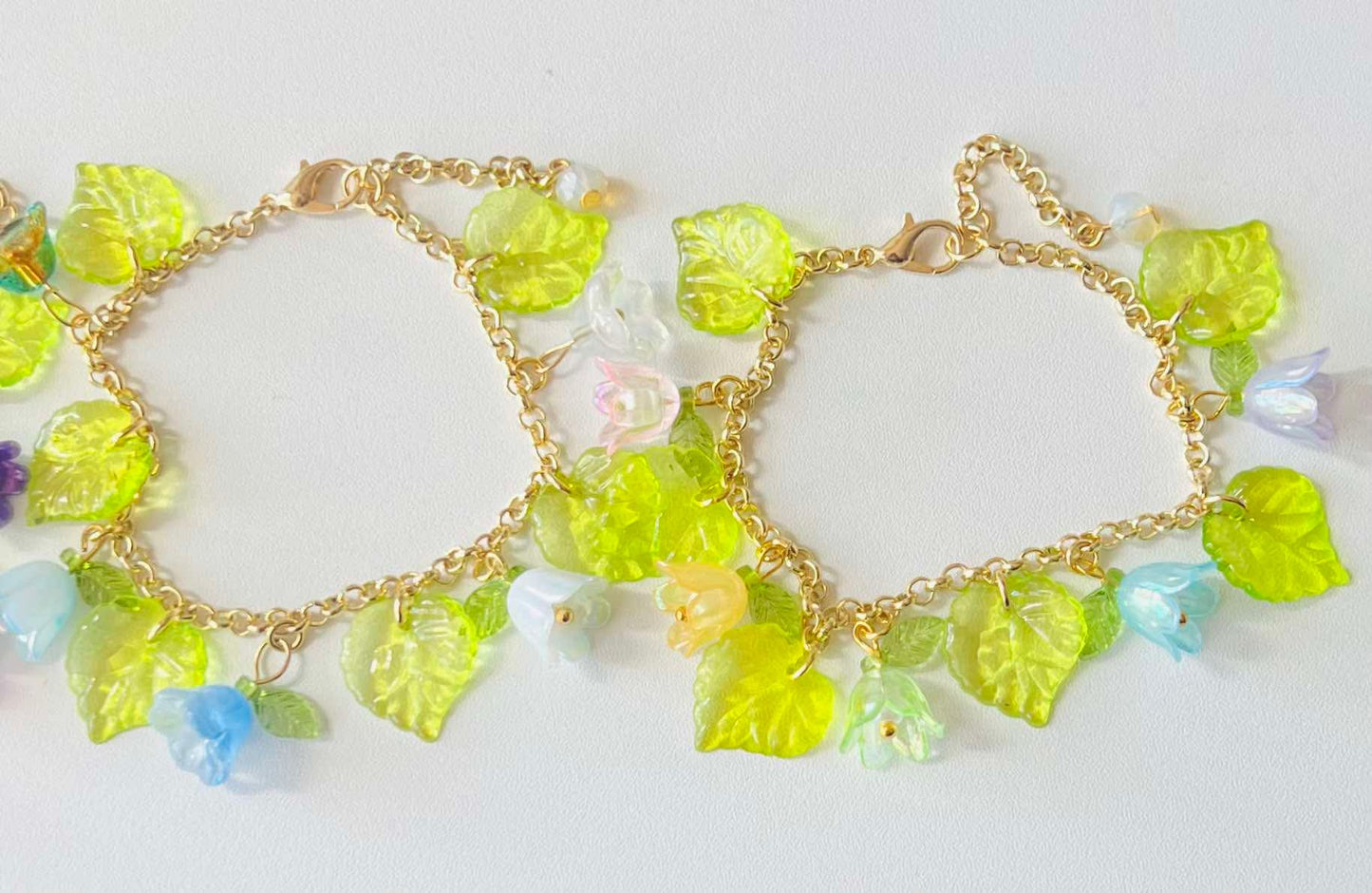Lilly Of The Valley Charm Bracelet