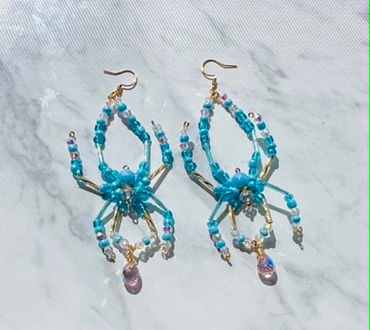 Beaded Spiders