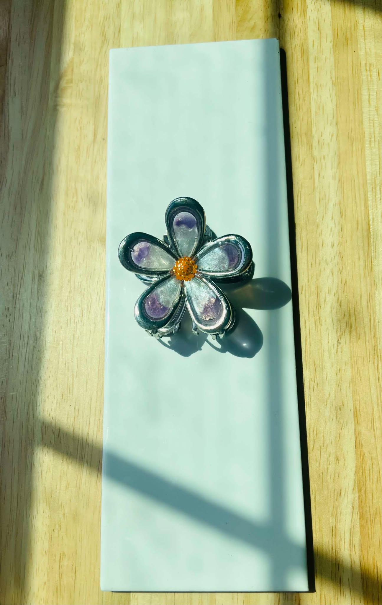Flower Claw Clips