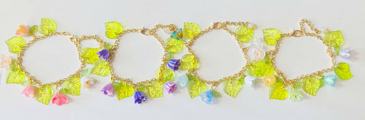 Lilly Of The Valley Charm Bracelets
