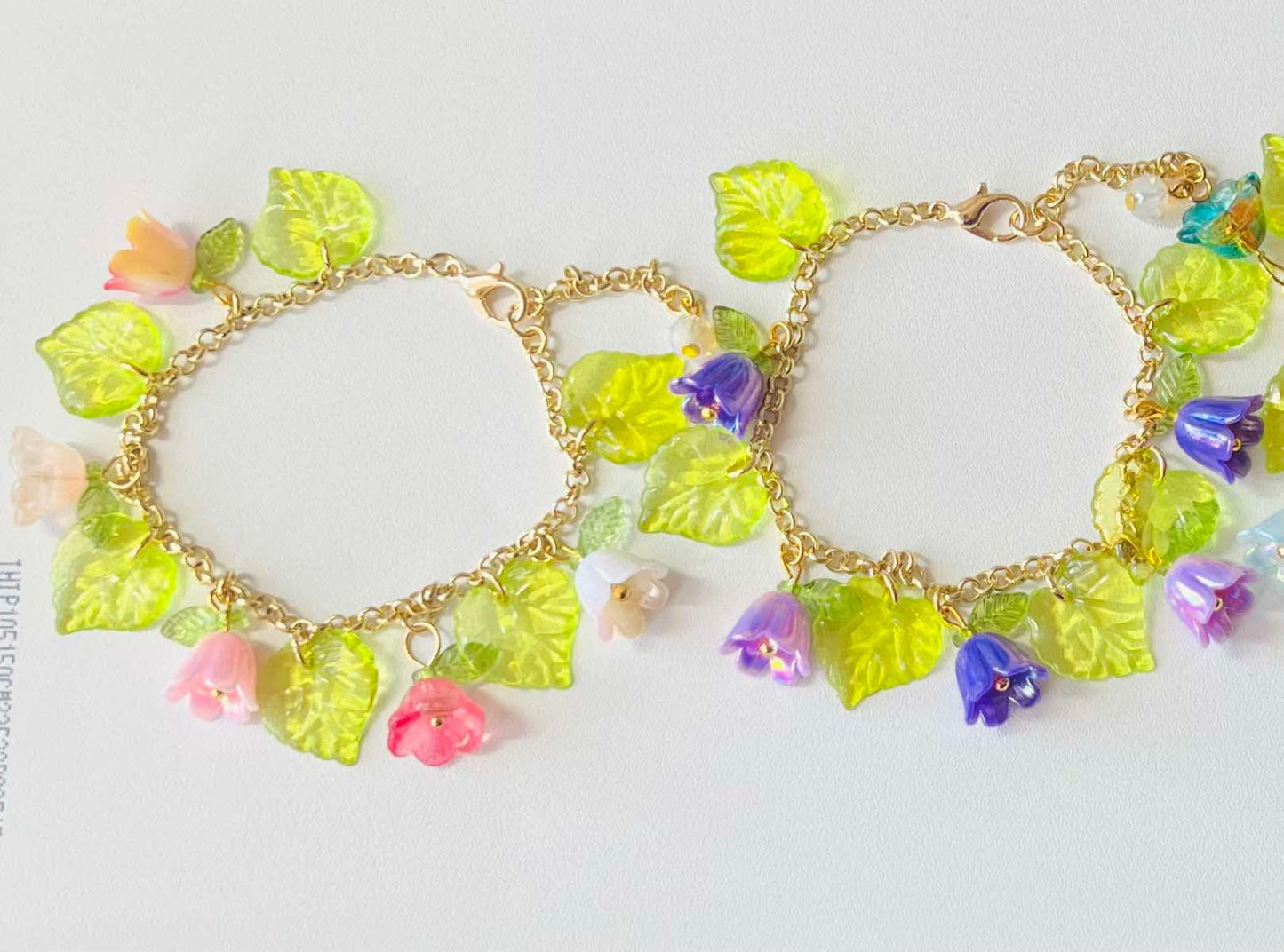 Lilly Of The Valley Charm Bracelet